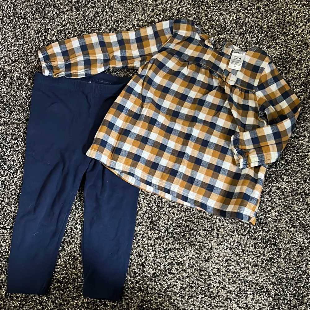 Plaid outfit🤍